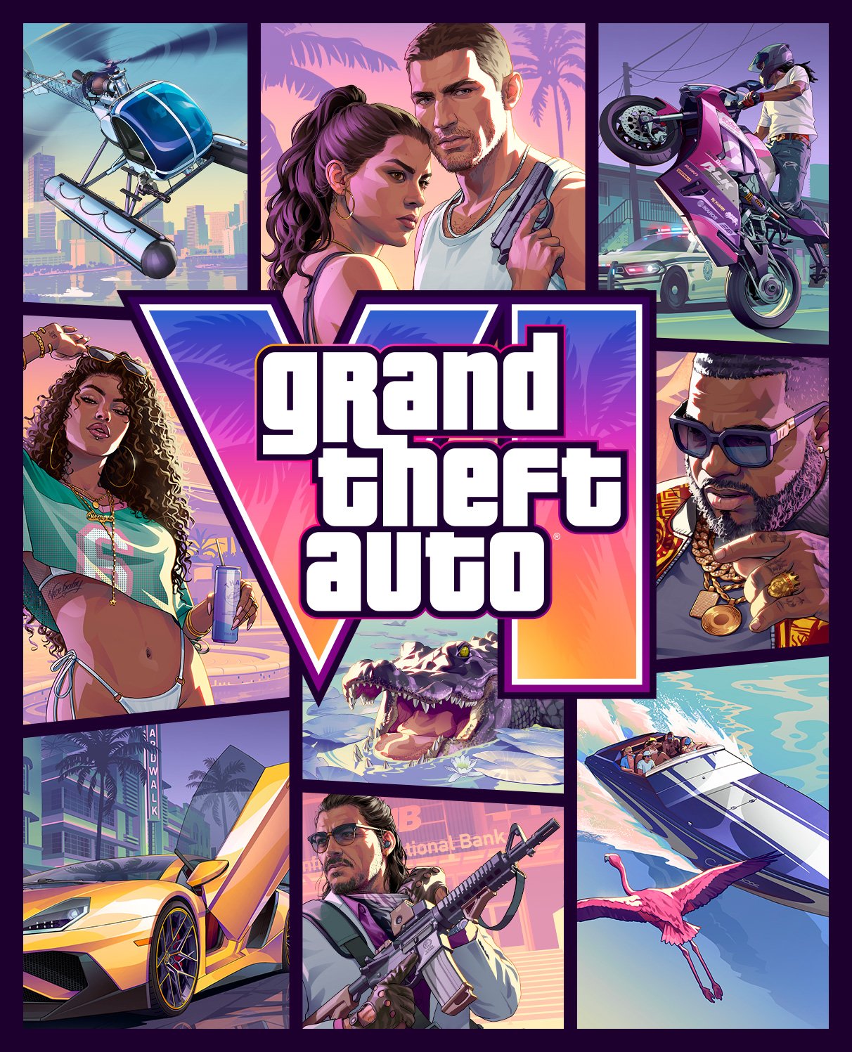 Carátula oficial de Grand Theft Auto VI